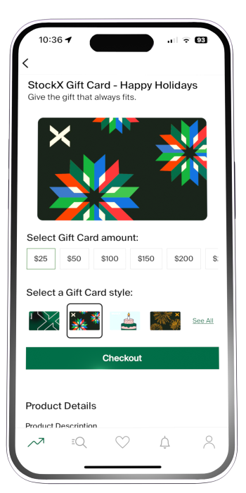 Giftcard Product Feature